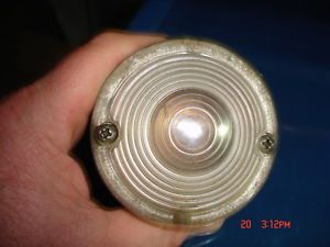 Orig1957 chevrolet park turn light lens 5947754  dp- 57 &amp; housing please read ad