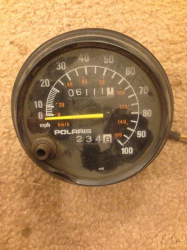 Polaris speedometer 3 3/4&#034; 6111 miles xlt xc