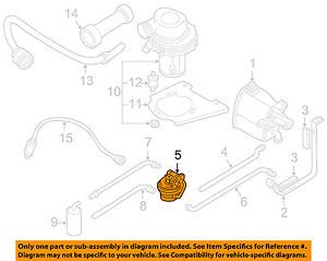 Bmw oem 99-02 z3 2.5l-l6 emission-diagnostic unit 16131184968