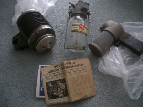 Judson supercharger for  vw rarely used