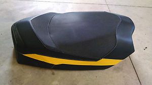 Ski doo 2012 rev xp mxz 800r etec black yellow oem seat 600 ho tnt gsx 10 11 12