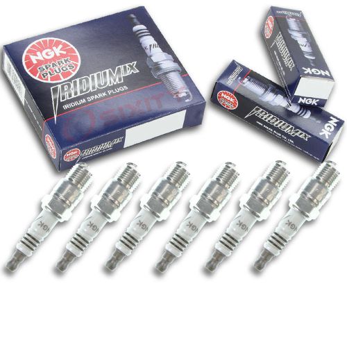 6pcs ngk 7516 iridium ix yr5ix inboard marine spark plug tune up kit set gd