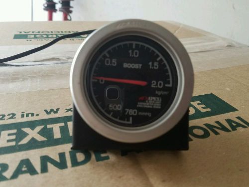 Apexi el boost gauge mechanical black (in bars) 60mm series - universal