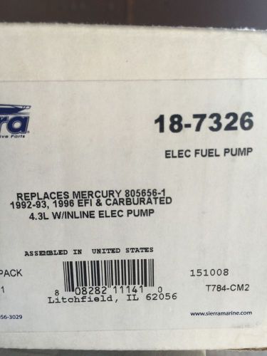Sierra 18-7326 fuel pump