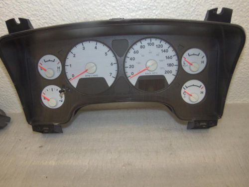 Isp3451 dodge ram gas 5,7 l 4x4 2007 speedometer 203 549 km cluster p05172048af