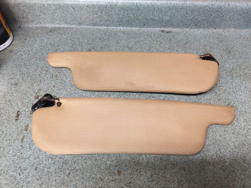 Chevy luv tan sun visors original good shape oem