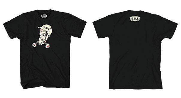 Bell powersports hoss power t-shirt black s/small