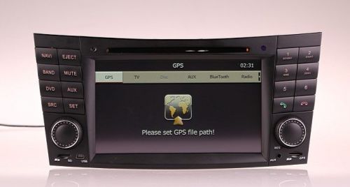Mercedes benz e-class w211 e320 e220 cls w219 cls350 navigation car dvd gps ipod