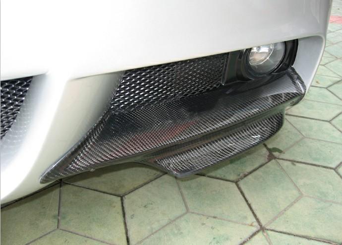 For bmw e90 m-tech 2009-2012 splitter spoiler front bumper lip real carbon fiber