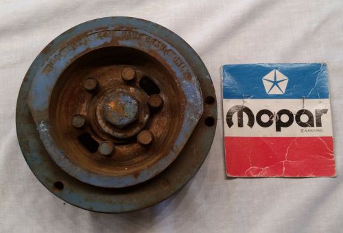 Mopar 440 harmonic balancer cast crank damper dodge plymouth chrysler