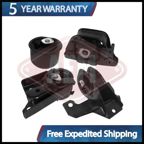 Transmission engine mounts front right rear set 2.0 l for dodge stratus