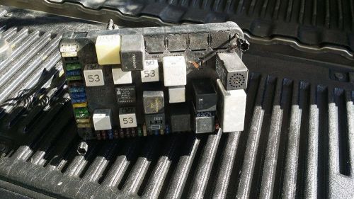 1987 porsche 944 main fuse relay junction box