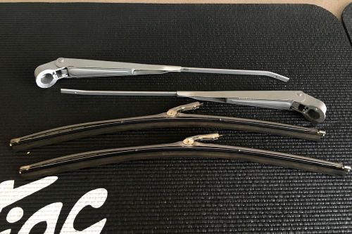 1967 pontiac firebird windshield wiper arm and windshield wipers