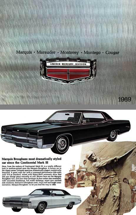 Lincoln-mercury 1969 - 1969 marquis, marauder, monterey, montego, cougar