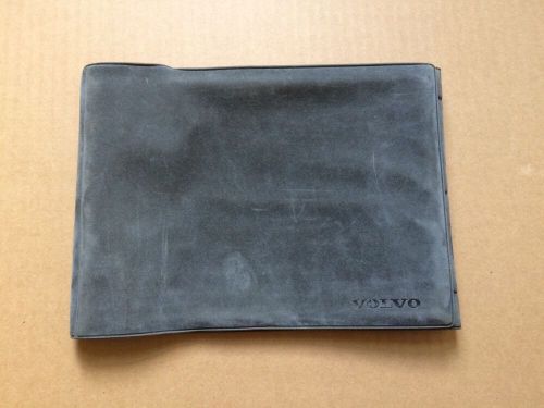 Volvo oem factory original manual book holder case wallet portfolio