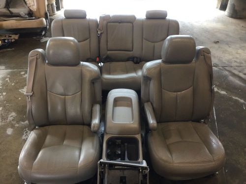 2004 sierra leather seats