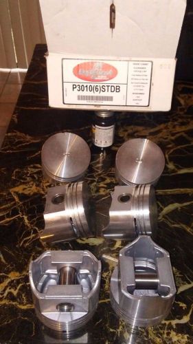 1980-1986 chevy gm car 173 2.8l ohv v6 - flat top pistons