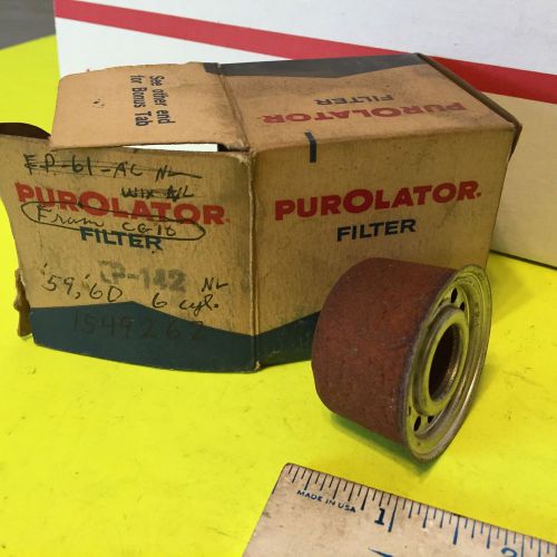 Ford/purolator fuel filter element,  ep-142.  item:  4453