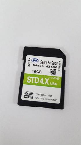 2016 hyundai santa fe sport navigation map sd card 96554-4z500