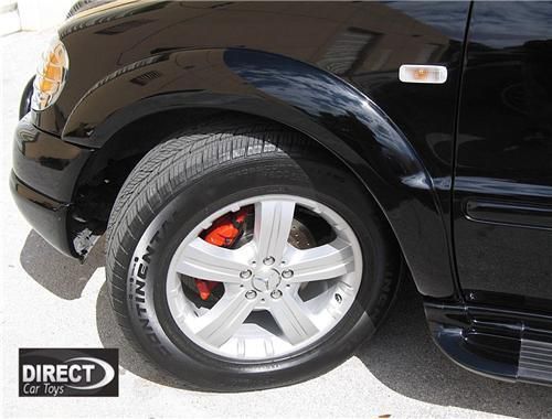 1997-2005 mercedes ml factory style 4pc amg fender flare set (painted)