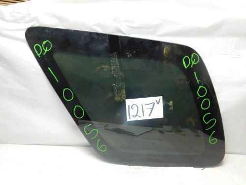 2002 - 2007 ford escape driver side quarter glass window panel 1217v