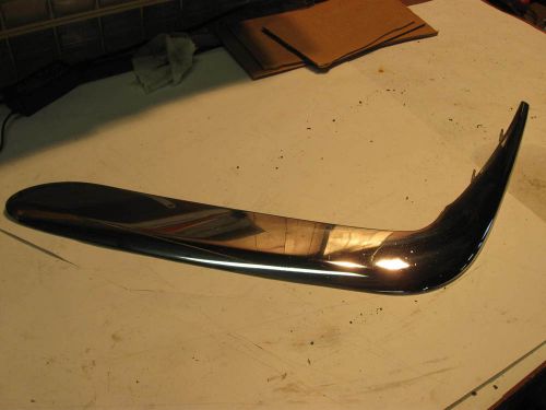 99 jaguar xj8 left front bumper corner blade trim filler insert finisher