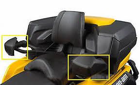 New can-am atv passenger wind deflectors outlander max 2013-2015 715001669