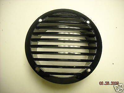 Boat black round vent rare hard to find marine