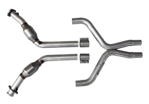 Bbk performance 1814 high-flow full x-pipe assembly fits 11-14 mustang