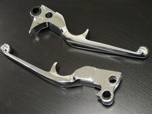 Brake clutch levers for harley fat boy dyna road king fxstb fx ultra fl xl fxdb 