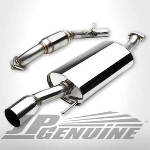 3.5&#034; tip muffler racing catback exhaust - volkswagen golf / gti mk3 92-98