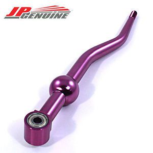 Type-r dual bend style jdm manual racing short shifter purple - honda / acura