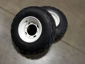 Polaris scrambler 400 4x4 1996 front tires 23x7x10 tracker st goodyear