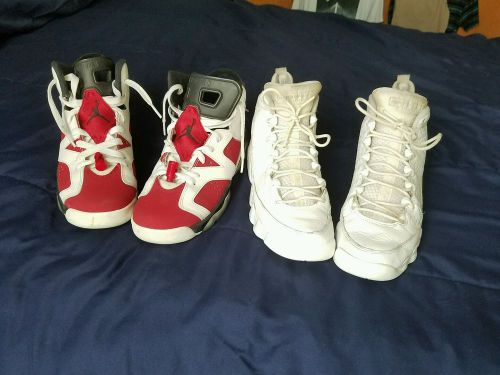 Anniversary 9s and cramine 6s size 7y and 6y