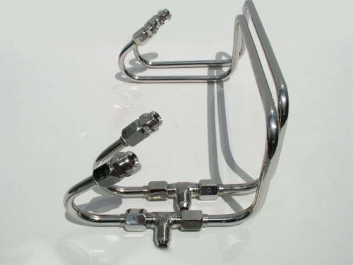New all stainless steel polished 4150 demon blower line kit
