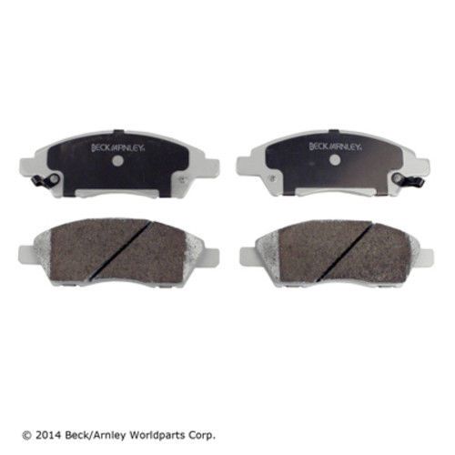 Disc brake pad front beck/arnley 085-1962 fits 12-16 nissan versa