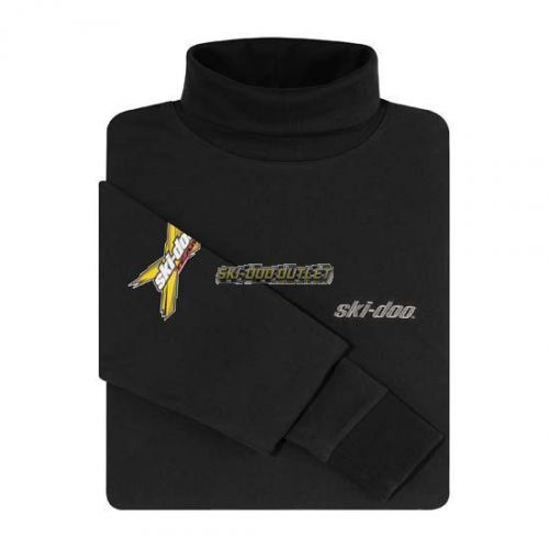 2017 ski-doo men&#039;s x-team turtleneck black