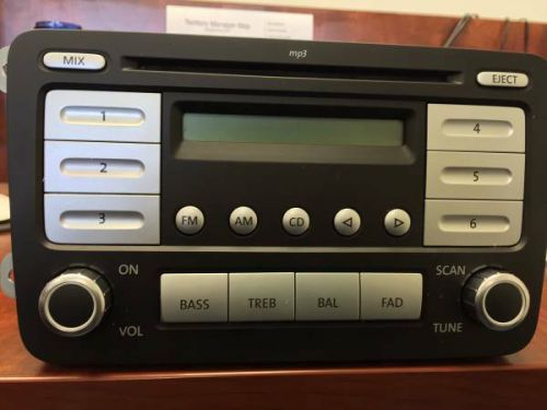 Oem vw am/fm/cd/mp3 radio