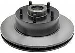 Acdelco 18a807 front hub and rotor assembly