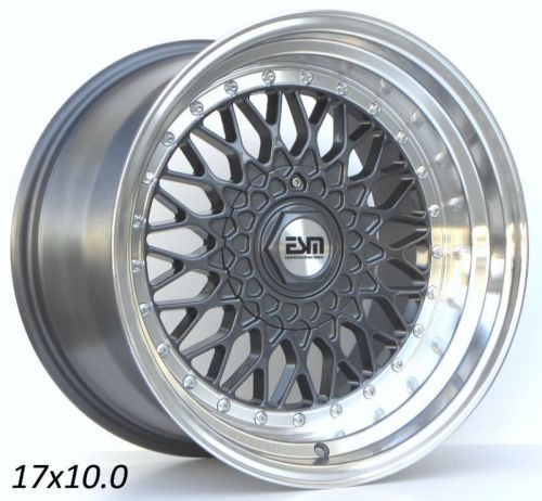 Purchase 17x10 GunMetal 17