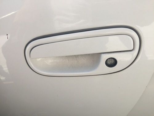 90-96 nissan 300zx oem left side external door handle stock factory white