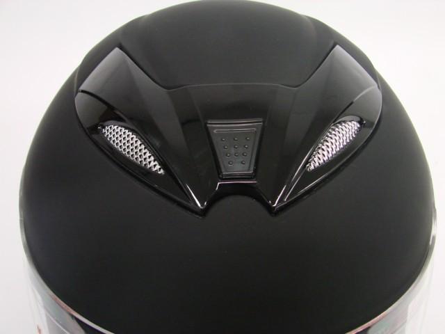 M ~star matte black dual visor full face motorcycle helmet w/ smoke sun shield