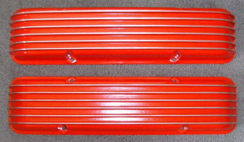 Chevy small block valve covers staggered bolt rat hot street rod