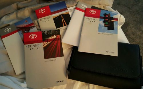 2013 toyota 4runner manuals