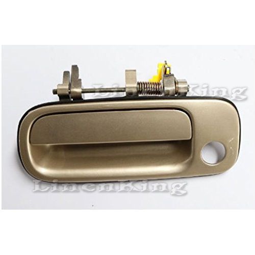 J001 92-96 toyota camry outside door handle front left right beige metallic 4m9