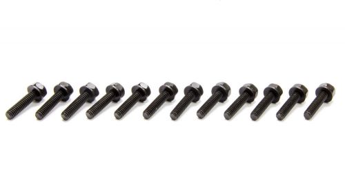 Mopar performance black hex head bolt valve cover fastener 12 pc p/n p5007053