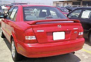 Painted mazda protege factory style spoiler 1999-2003