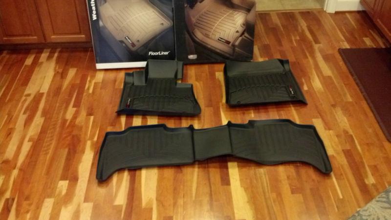 2000-2006 bmw x5 weathertech digital fit floor liners black 440401 440402