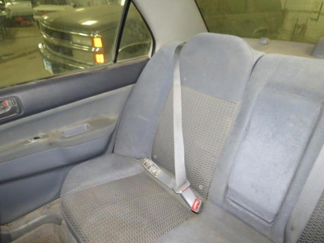 2003 mitsubishi lancer rear seat belt & retractor only rh passenger blue