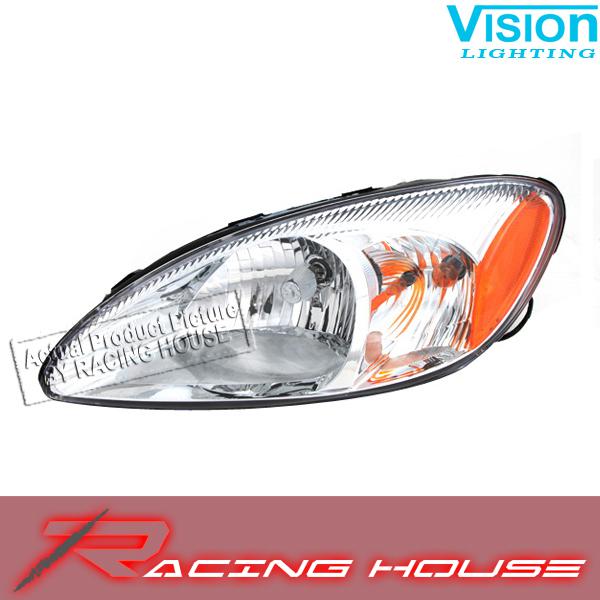 L/h headlight driver side lamp kit unit 2000-2007 ford taurus sel ses